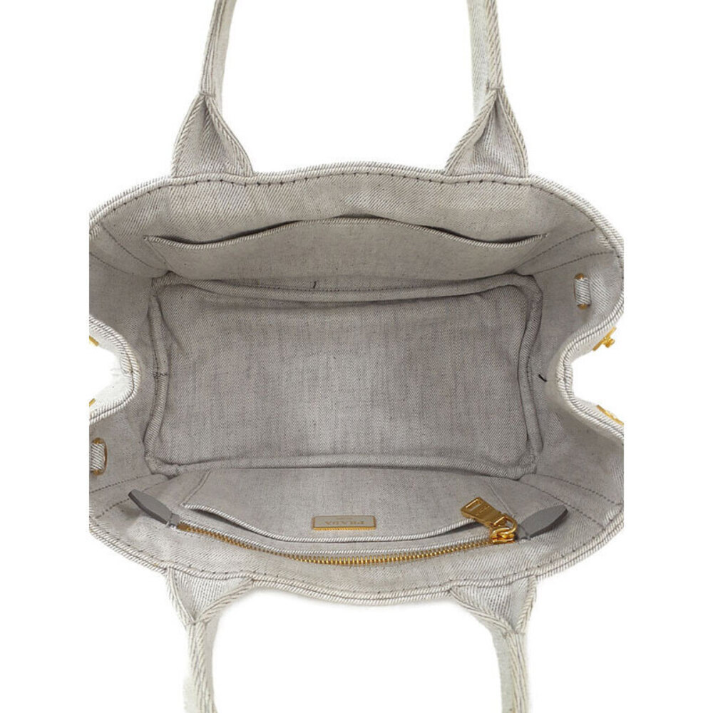 Prada 2way Canapa Denim Shoulder Bag - Picture 3 of 9